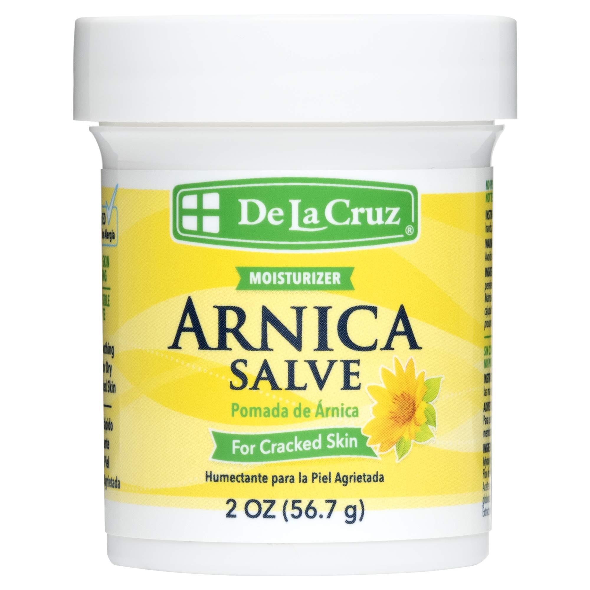 De La Cruz SUPER MUSCLE PAIN RELIEF ARNICA SALVE - POMADA DE ARNICA DOLOR MUSCULAR