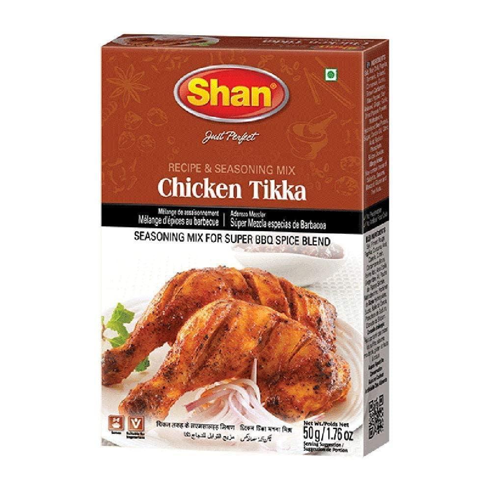 Shan Shans Chicken Tikka Masala-50g (400g) Pack of 8 Pcs