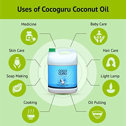 Cocoguru Cocoguru Cold Pressed Coconut Oil - Pouch 1 Litre