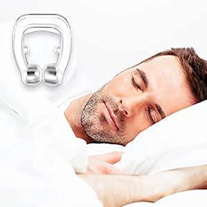 NAMRA NAMRA Snoring Anti Snore Free Sleep Silicone Magnetic Nose Clip | Nose Clip | Anti Snoring device Set Of 1