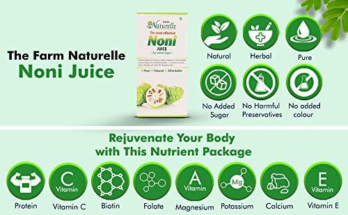Farm Naturelle Farm Naturelle The Finest Herbal Noni Juice, 400ml and Free Cinnamon Honey 55g x 1