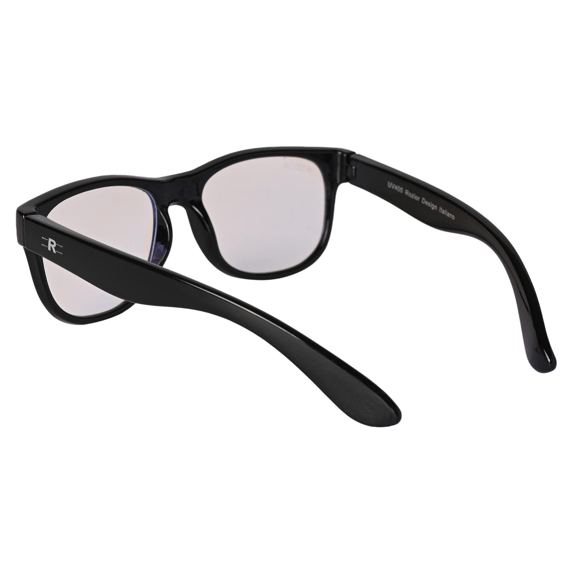 ROZIOR ROZIOR® Kids Computer & Screen Glasses | Blue Light Protection Anti-Glare | Zero Power Protection Glasses For Online Classes, Computer TV or Mobile (Model-RWUAK101C1)