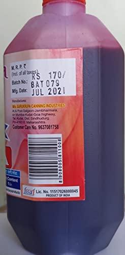 VIJAYA VIJAYA Kokam Sartbat / Syrup 100 Percent Natural, 5000 ml, Radish Black