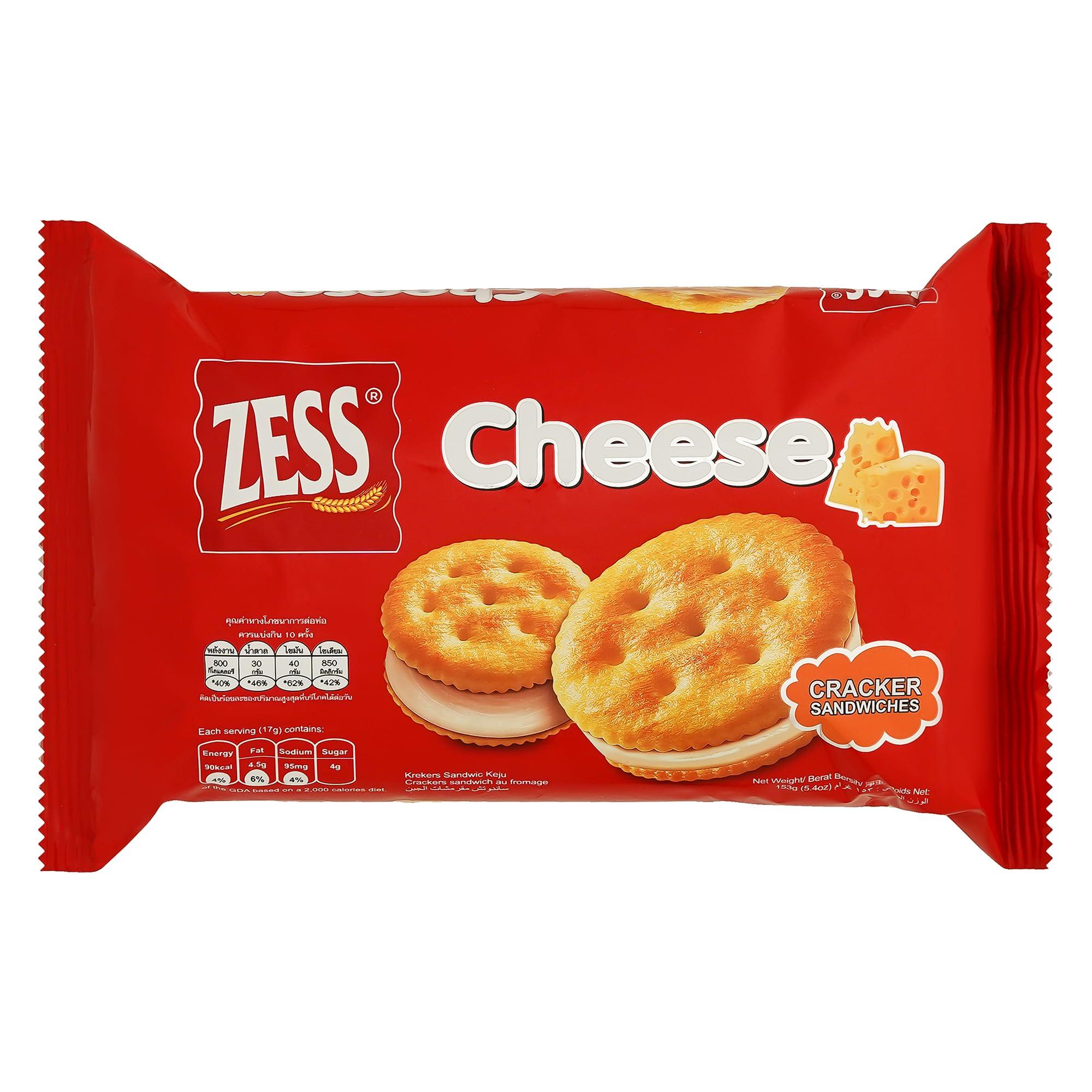 Zess Zess Cheese Sandwich Cracker, 153 g