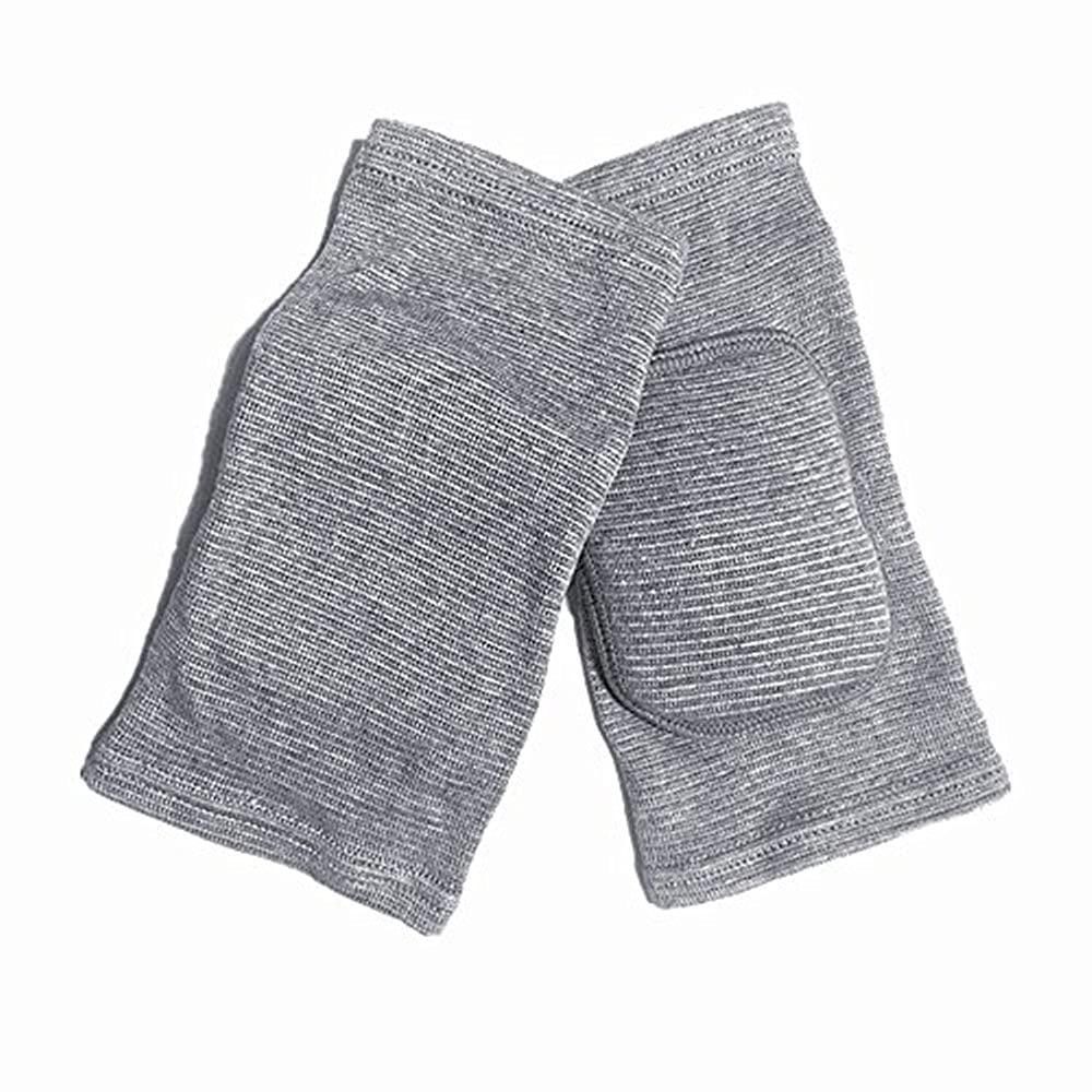 MINILUJIA MINILUJIA Children\'s Kids Knee Brace Pad Tight Non-falling Sponge Sleeves Breathable Flexible Elastic Support Protector Cover 2PCS/Pair (xs, grey)