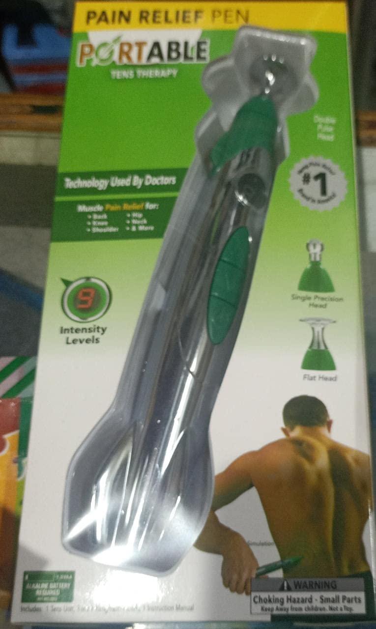POWEREST POWEREST Pain Relief Pen, Rocket Pain Relief Pen, Electronic Massager Pen Meridian Acupuncture Pointer For Body Pain Palm Acupressure Pen, Health Care Acupressure Laser Massage Therapy Pen (1)