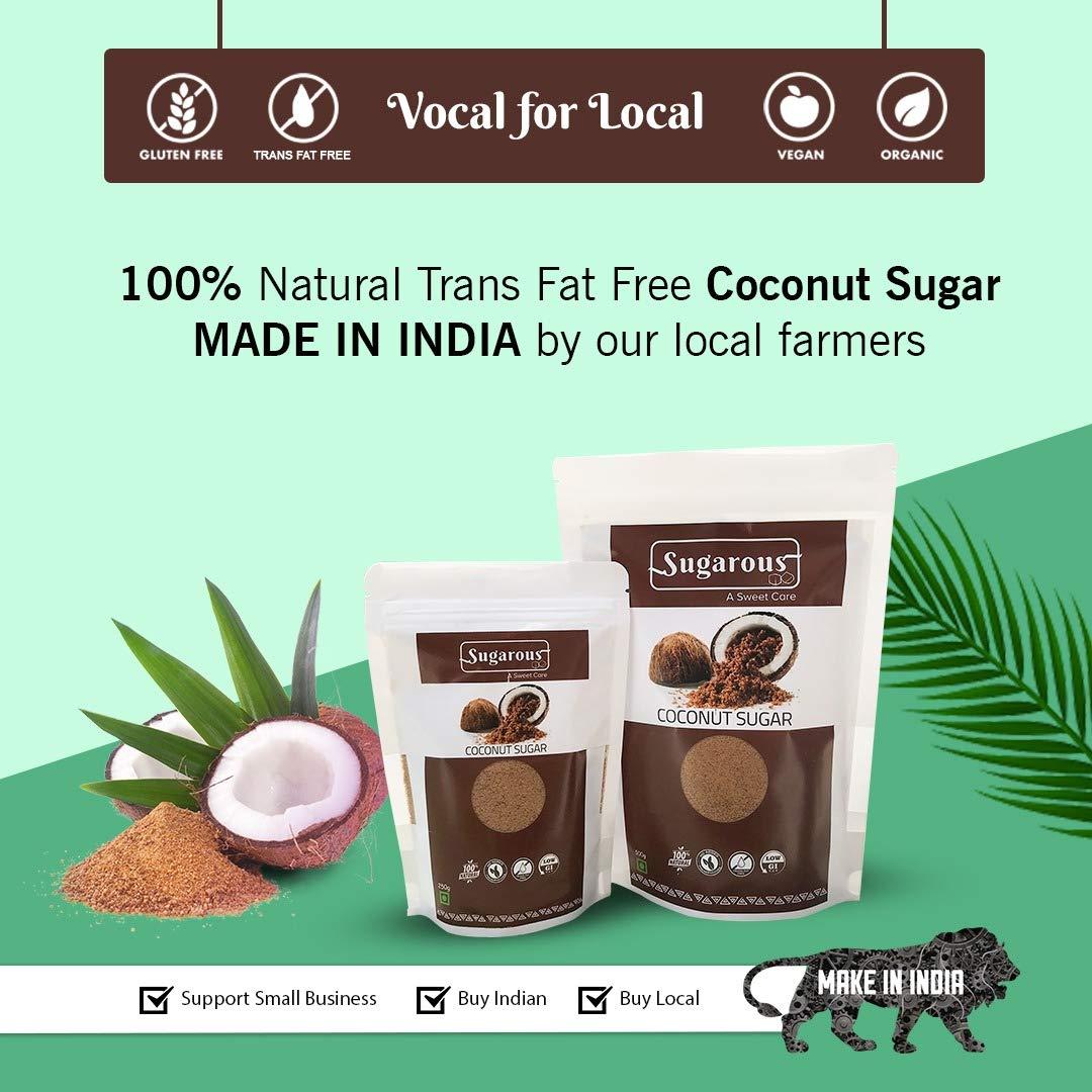 Sugarous Sugarous Coconut Sugar, 250 gm
