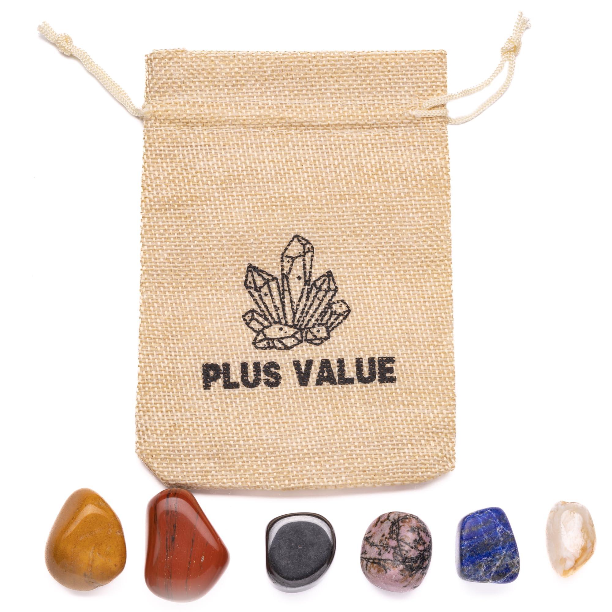 Plus Value Plus Value Panic Attack Pocket Healing Crystal Bag - Reiki Healing Crystal