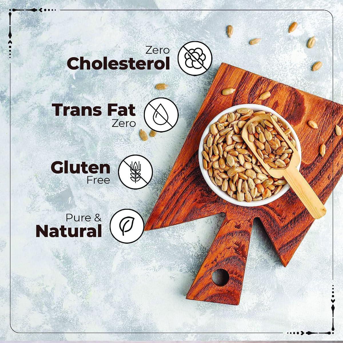 Avenn Avenn Organic Sunflower Seeds Without Shell | Dry Seed for Eating | Premium Raw Healthy Snack for Skin | Rich In Protein & Vitamin E Superfood | Diet Food (700 GM)