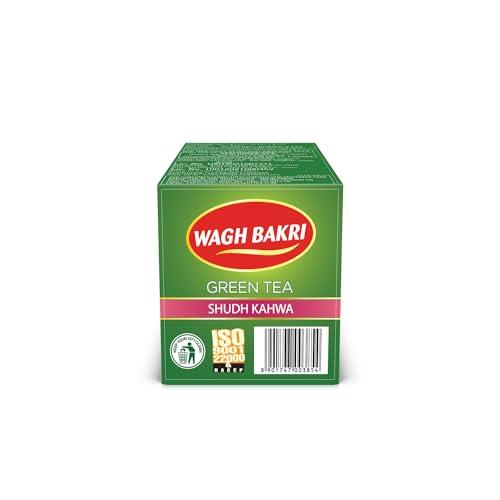 Wagh Bakri Wagh Bakri Green Tea Shudh Kahwa Tea Bag, 25 Tea Bag*2.5G, 62.5 Grams
