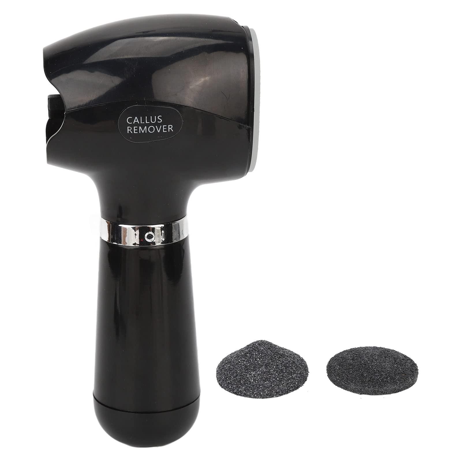 Jaerb Foot File Sander, Foot Callus Remover Remove Calluses Electric Double Grinding Automatic Pedicure for Men for Home Use (Black)