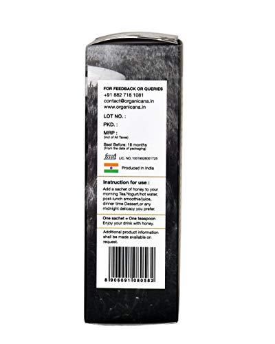 Organicana Organicana Pure Organic / Natural Honey Sachet 400gm (25 Sachets Each Box) (Pack of 2)