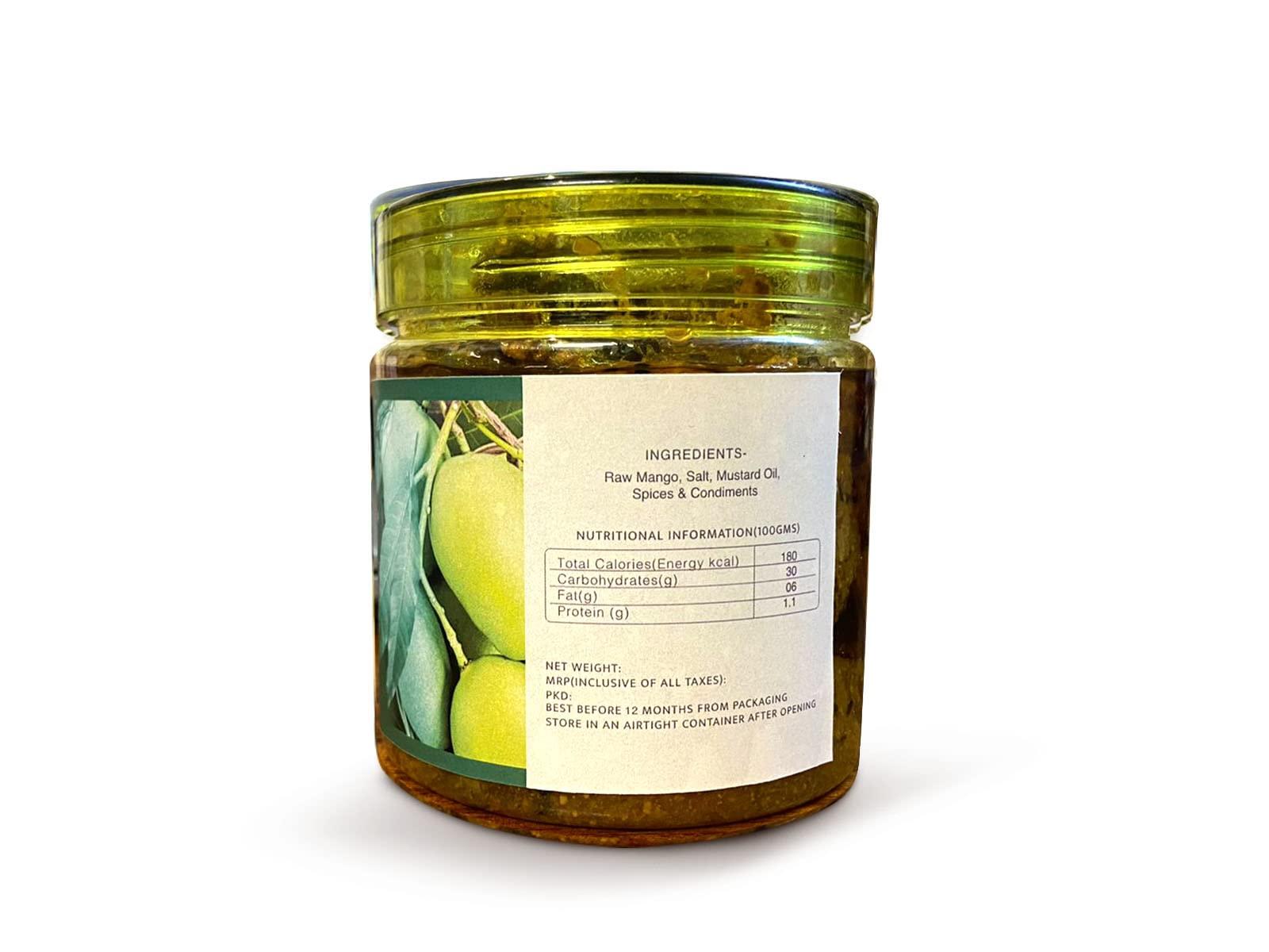 KVD COLLECTION KVD Collection Authentic Mango Pickle In Oil pickel, Aam Kasundi Traditional Home- 250g with Aam Kasundi Pickle, Mango in Mustard Sauce, Aam Kasundi Traditional Home- 250g (Combo Pack)