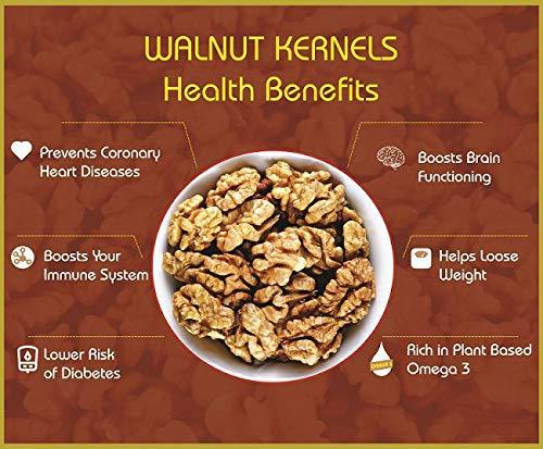 ENGLISH NUTS ENGLISH NUTS Walnut AKHROT Giri 4 Piece Grade 1 KG VACCUM Pack