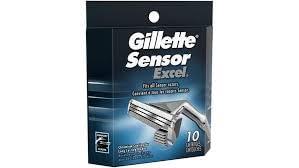 Gillette Gillette Sensor Excel Razor Shaving Badle 2 Count (Pack Of 10) - Men