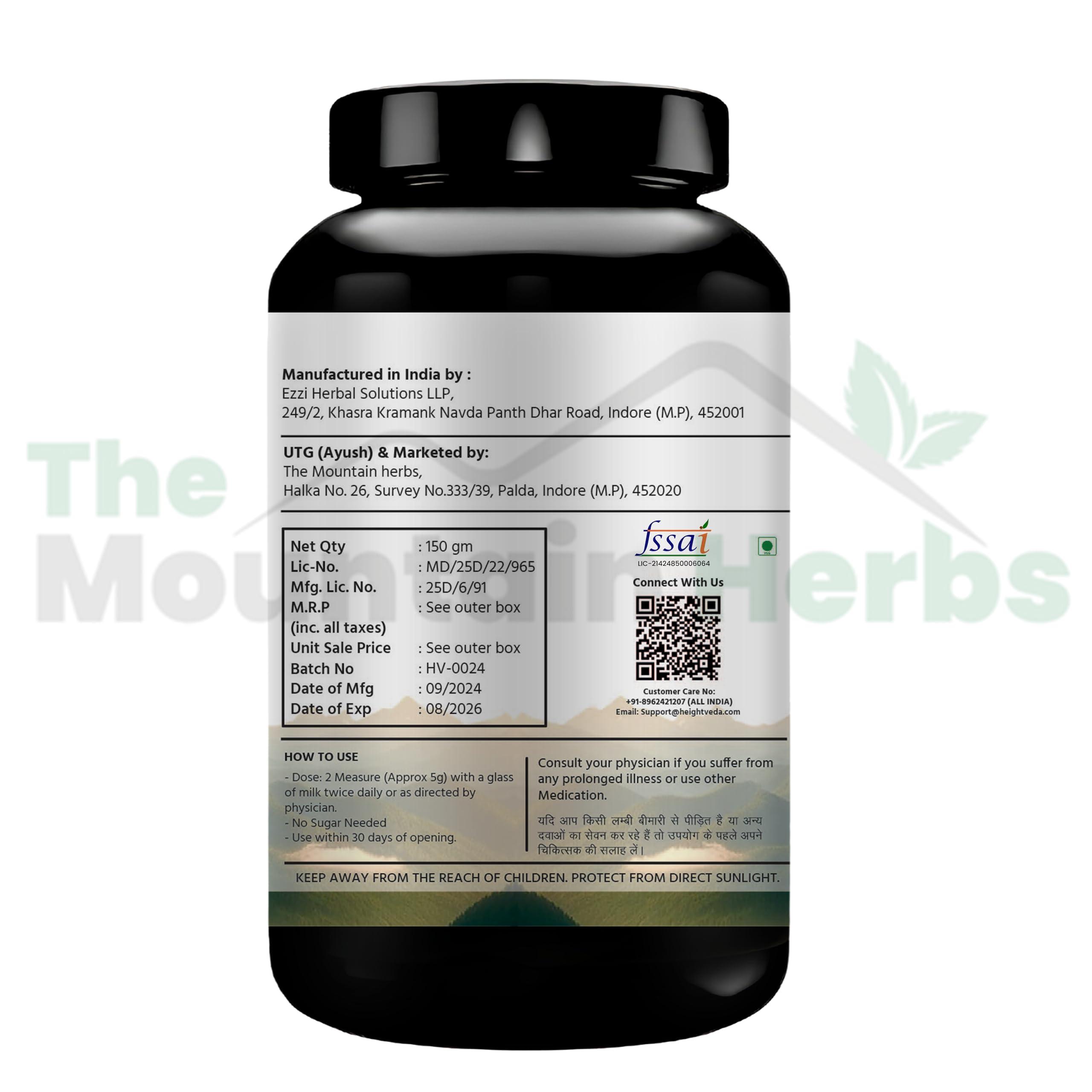 The Mountain Herbs The Mountain Herbs Original Height Veda powder for men| women
