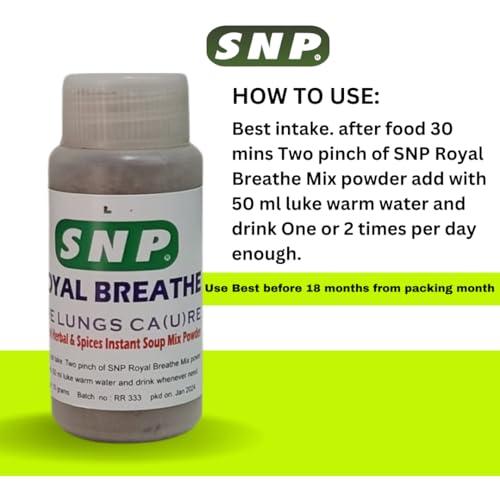 Generic SNP Herbal Natural Royal Breathe Powder the lungs ca(u) re Herbal Powder 10 gm Pack of 1