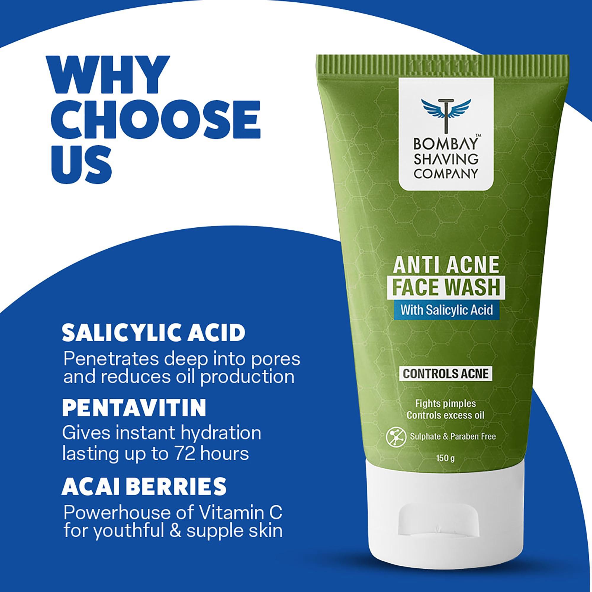 Bombay Shaving Company Bombay Shaving Company Anti Acne Face Wash | 150g