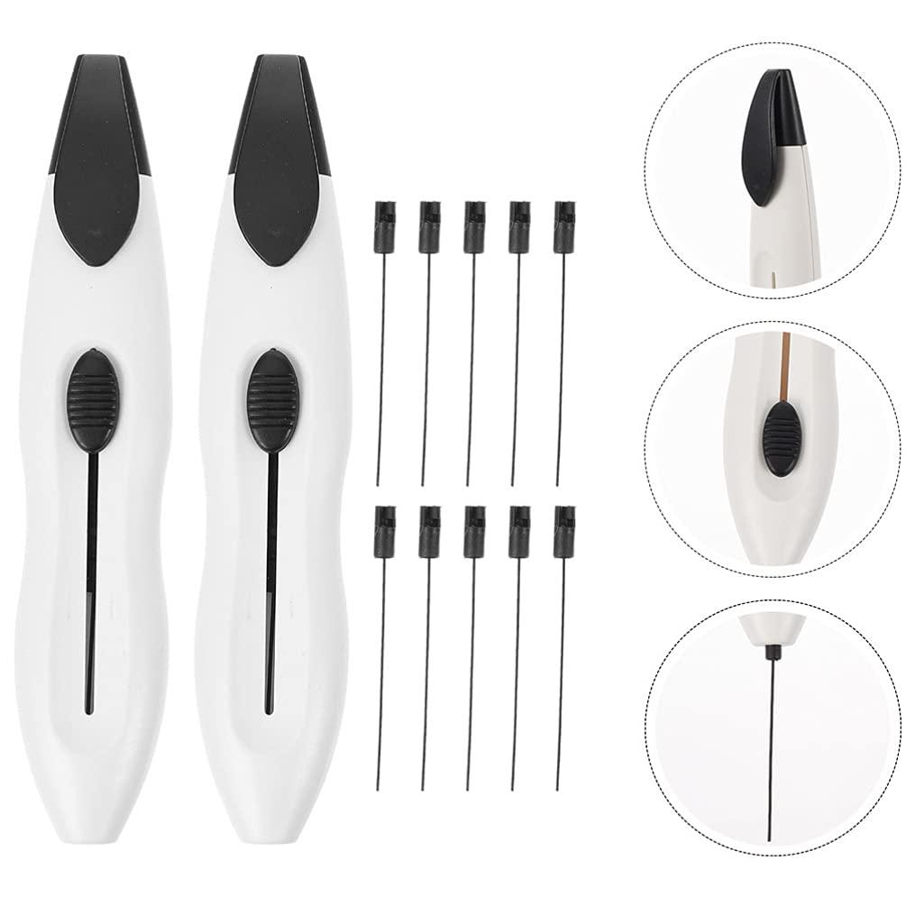 FOMIYES FOMIYES 4 Sets Diabetes Screening Monofilaments Diabetes Screening Pin Test Nerve Skin Monofilaments Pen Diabetic Foot Tool for Diabete Testing 10G