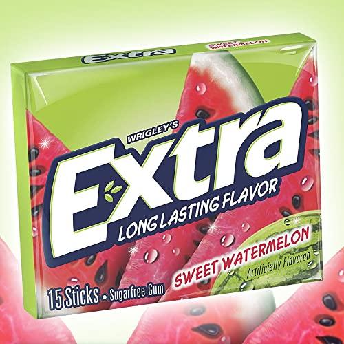 Wrigley\'s Wrigley\'s Extra Long Lasting Flavor Sweet Watermelon, 40 g