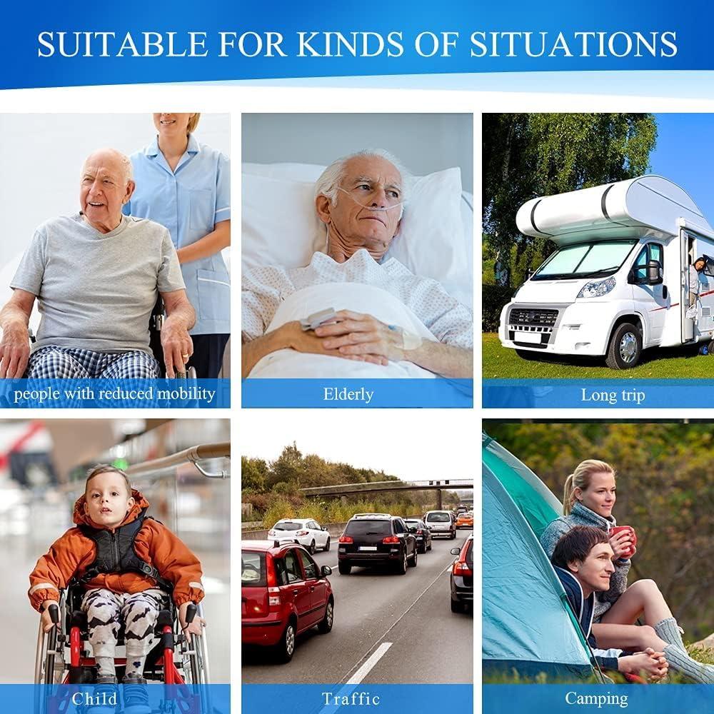 TAN45 Tan45 Urine Pot for Women in Bed Patient, Female Urinal Collector With Lid, Pack Of 2 (800 ml)