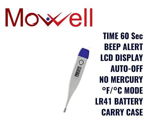 Mowell Control D CD01 Digital Thermometer (White)