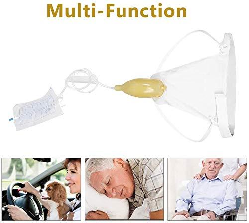 Vinayakart Vinayakart Urinary Male Drainage Bag with Anti Reflux Chamber Medical Easy-Tap Leg Bag (1000ml)