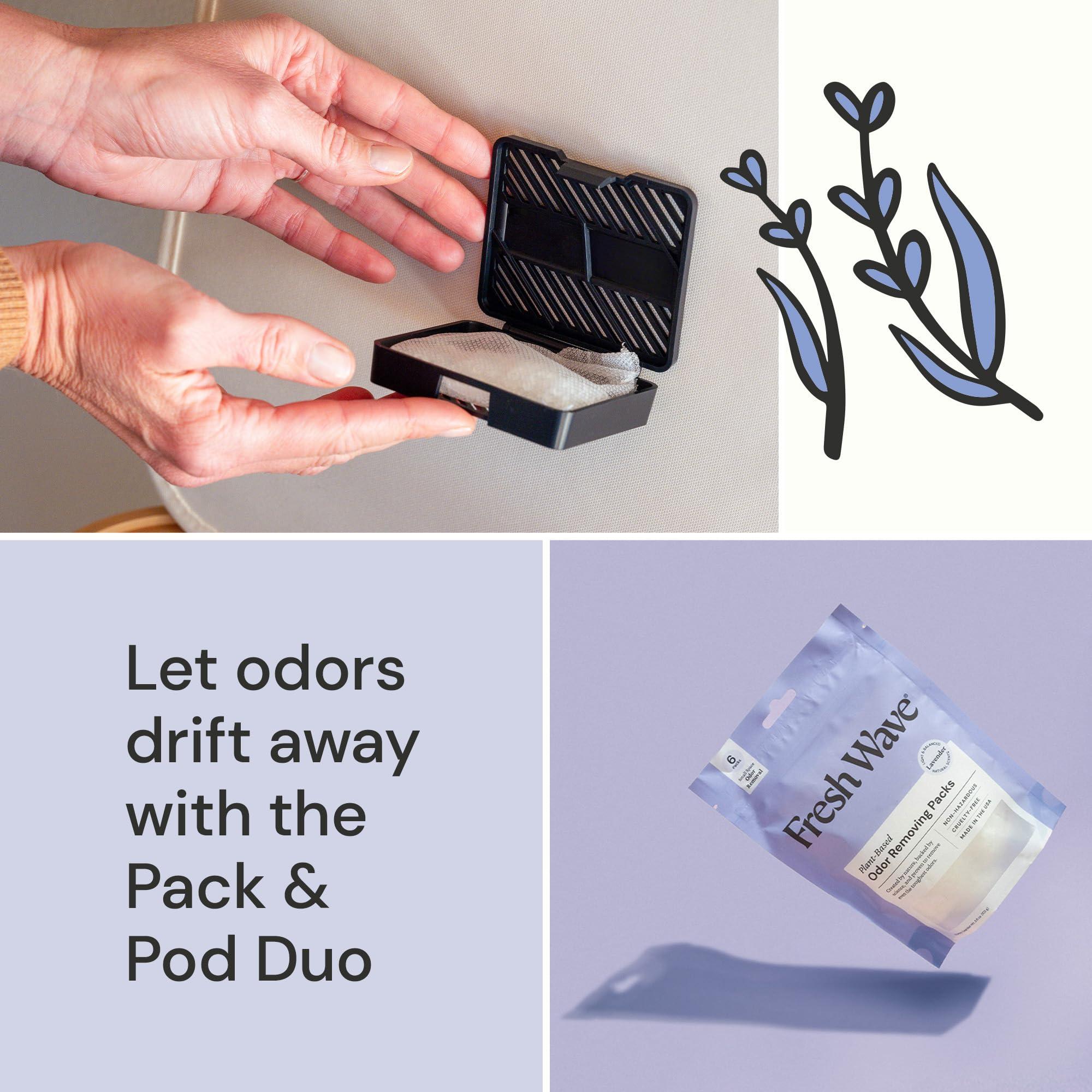 Fresh Wave Fresh Wave Lavender Odor Removing Packs + Bonus Fresh Pod Case