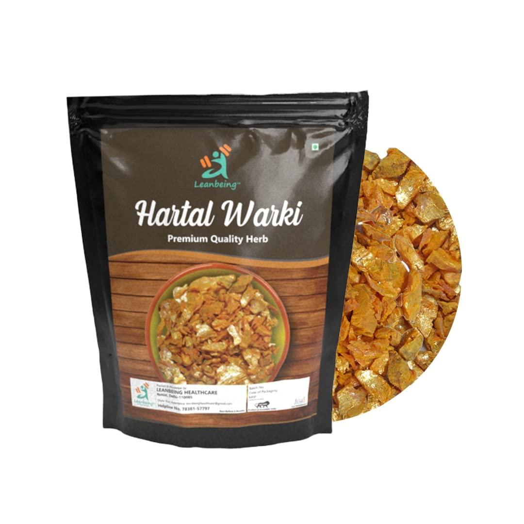 LEANBEING Herbvaveda- Hartal warqi 100grm | Hartal Warki | For Hair removal