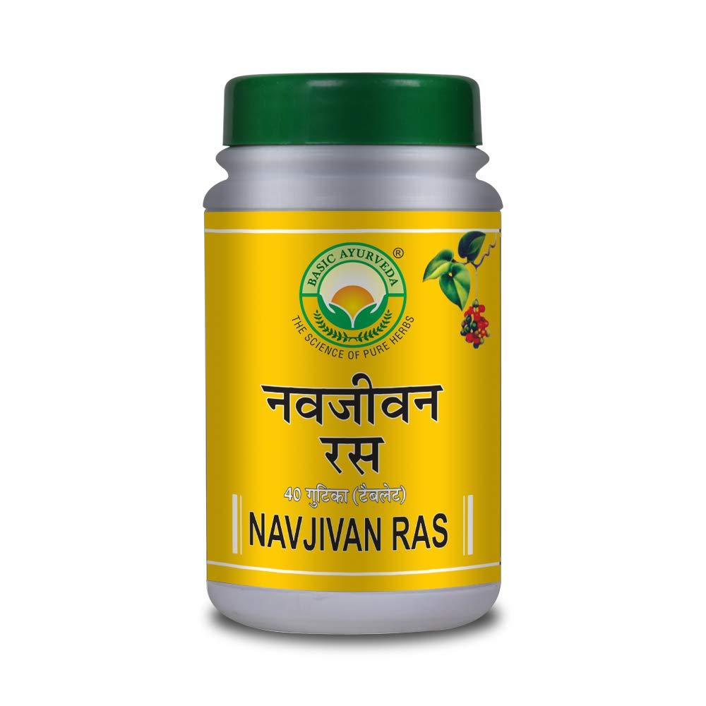 BASIC AYURVEDA BASIC AYURVEDA Nav Jivan Ras 40 Tablets Pack Of 2 |