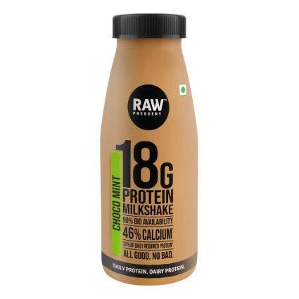 RAW PRESSERY Raw Pressery Dairy Protein Milkshake - Choco Mint, 200ml