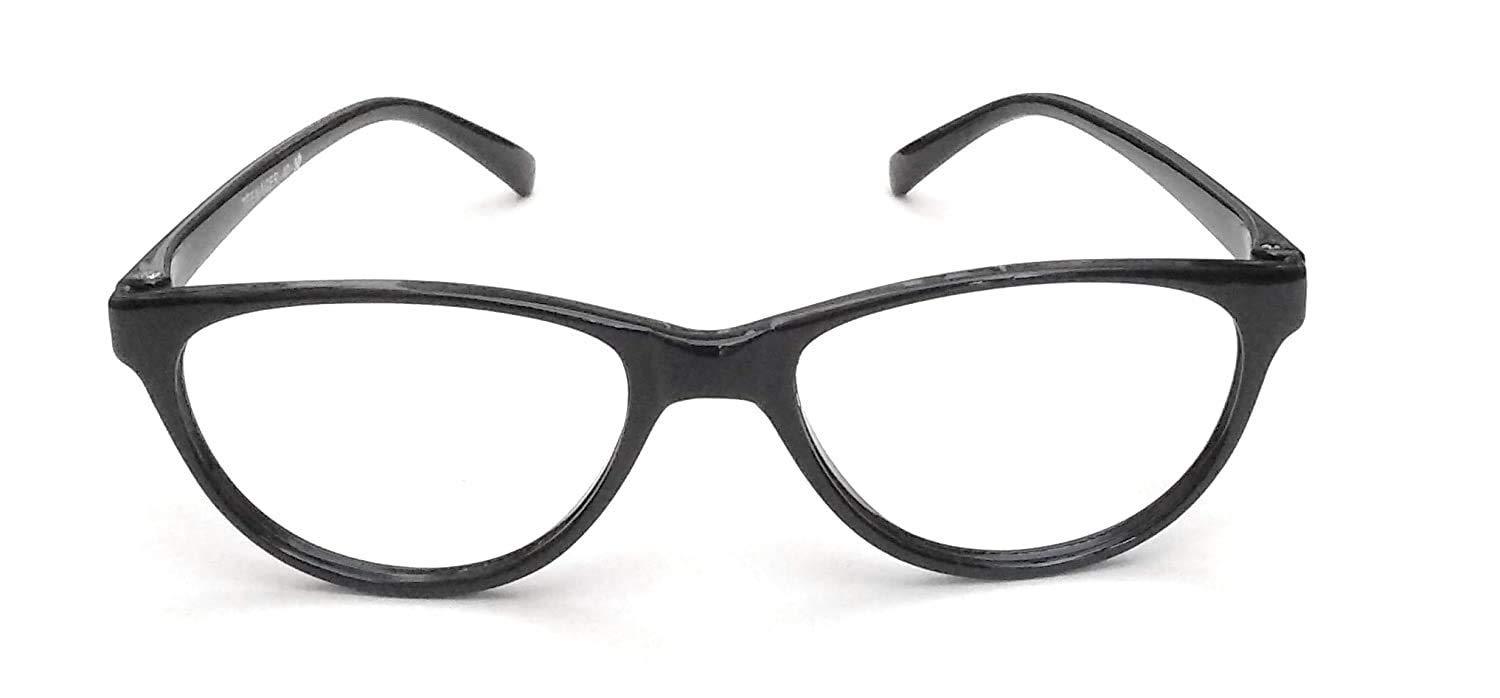 Glasswear Glasswear Reading glasses For Woman 1.00 1.25 1.50 1.75 2.00 2.25 2.50 2.75 3.00 3.25 3.50 3.75 4.00 All Power Are Available Full Rim Black Frame With Classy Look (1.75)