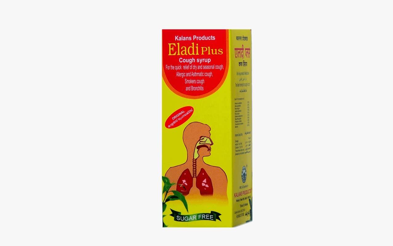 KALANS PRODUCTS Eladi plus (cough syrup- Sugar Free) (KALANS PRODUCTS) KPS MARK