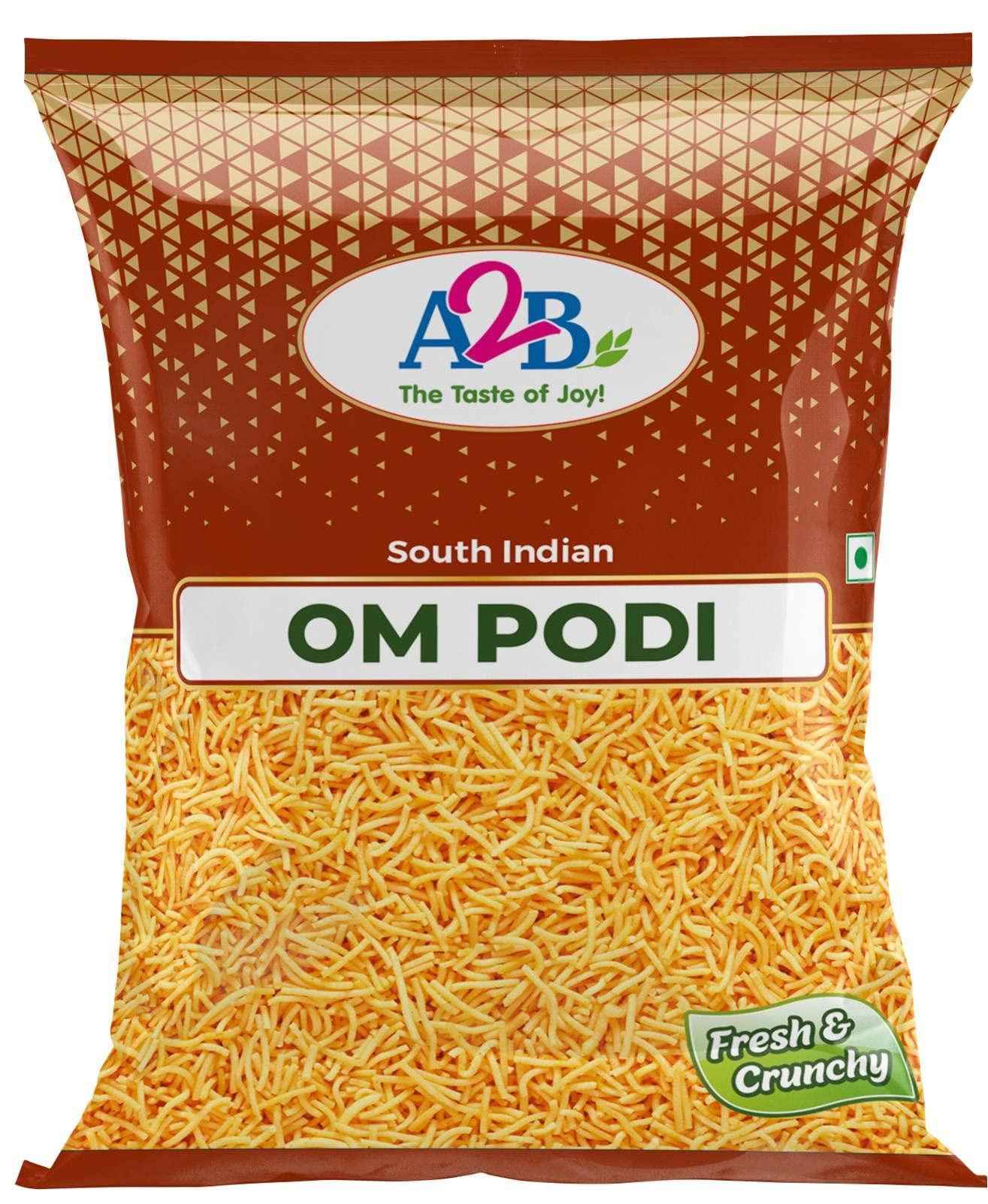 A2B A2B Snacks - Om Podi, 200g