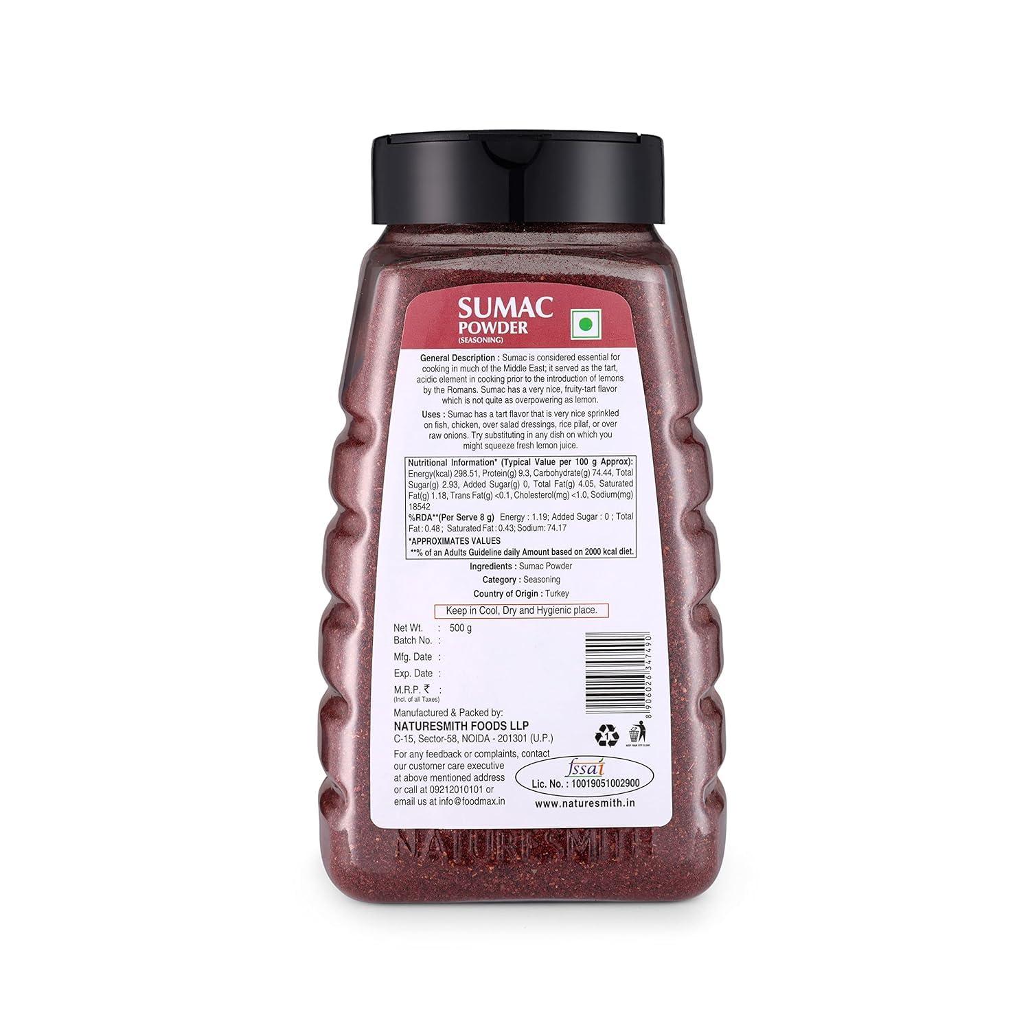 Naturesmith Naturesmith Sumac Powder 500g Turkish Spice