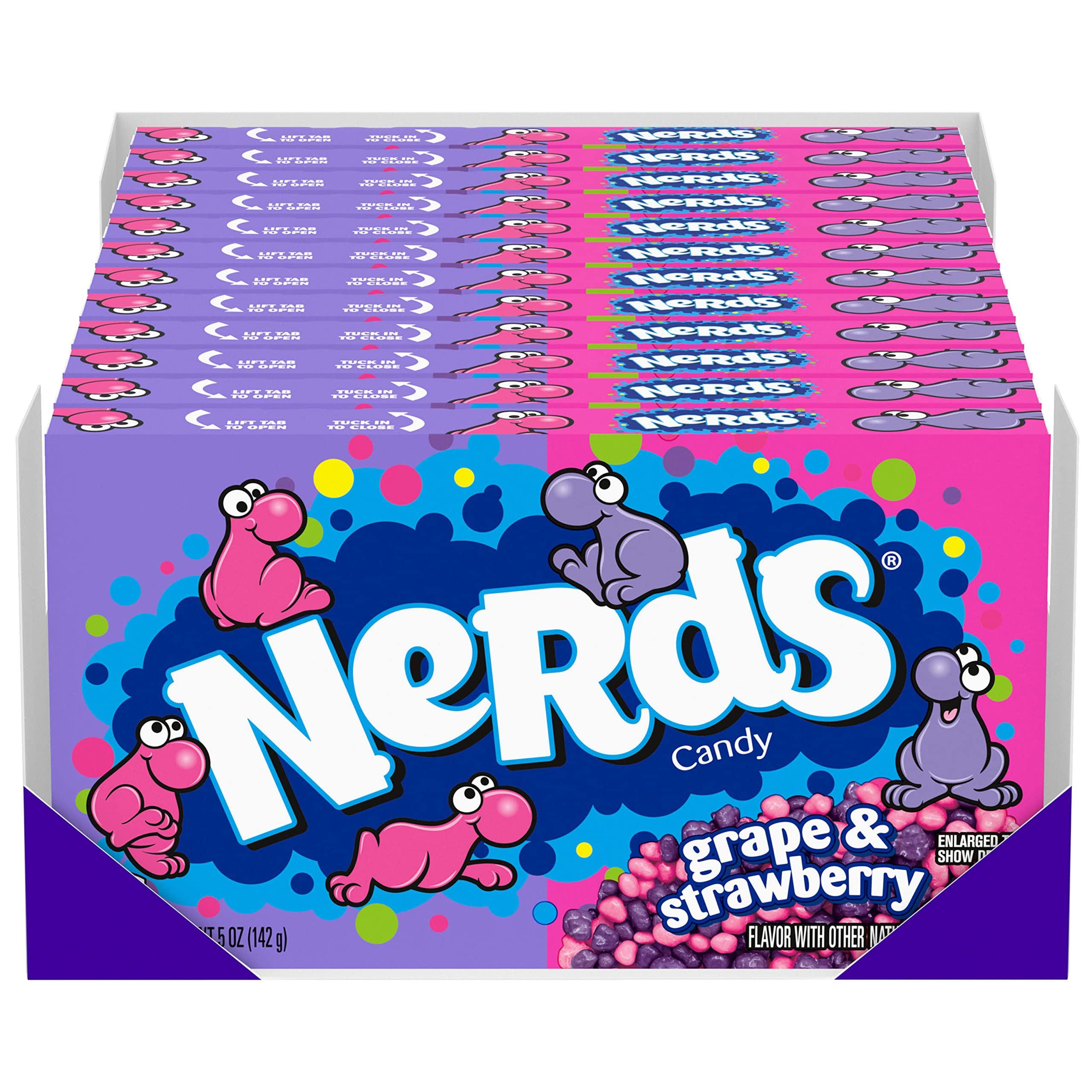 Nerds Wonka for the Love of Nerds Gotta Have Grape & Seriously Strawberry Candy, 141 g