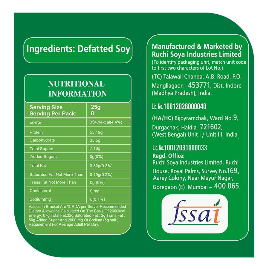 NUTRELA Nutrela Mini SOYA Chunks, 200 g