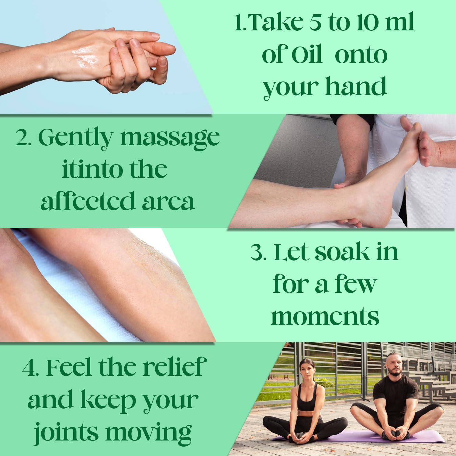 RAJASTHAN AUSHDHALAYA Dr.Relaxi Oil For Men & Women | Helps In Joint Pain, Arthritis, Neuro Muscular Pain & All Types Of vata Diseases | Pack Of 3 - Each 100 ml