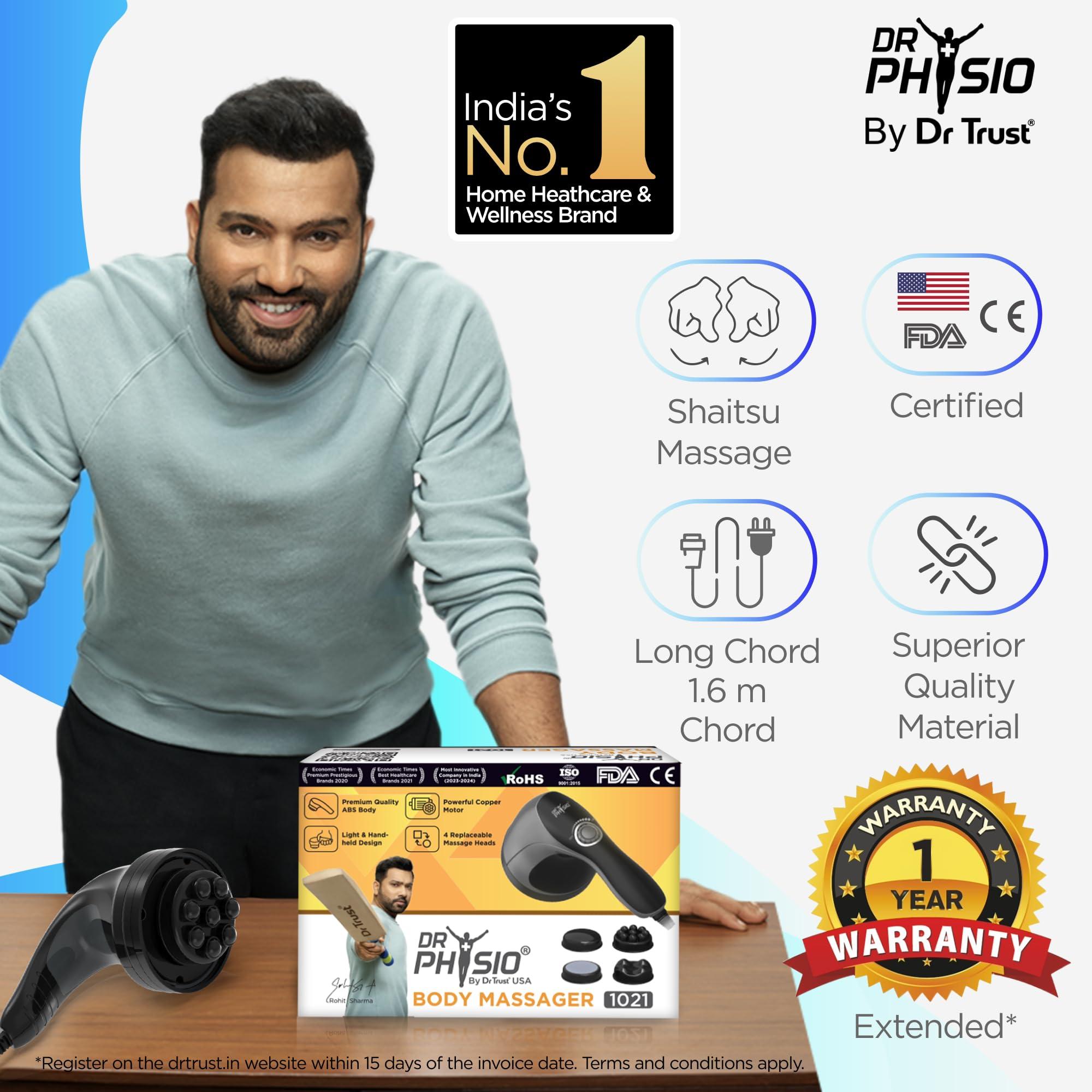 Dr Physio Dr Physio (USA) Electric Full Body Massager Machine for Pain Relief of Back, Leg and Foot- 1021