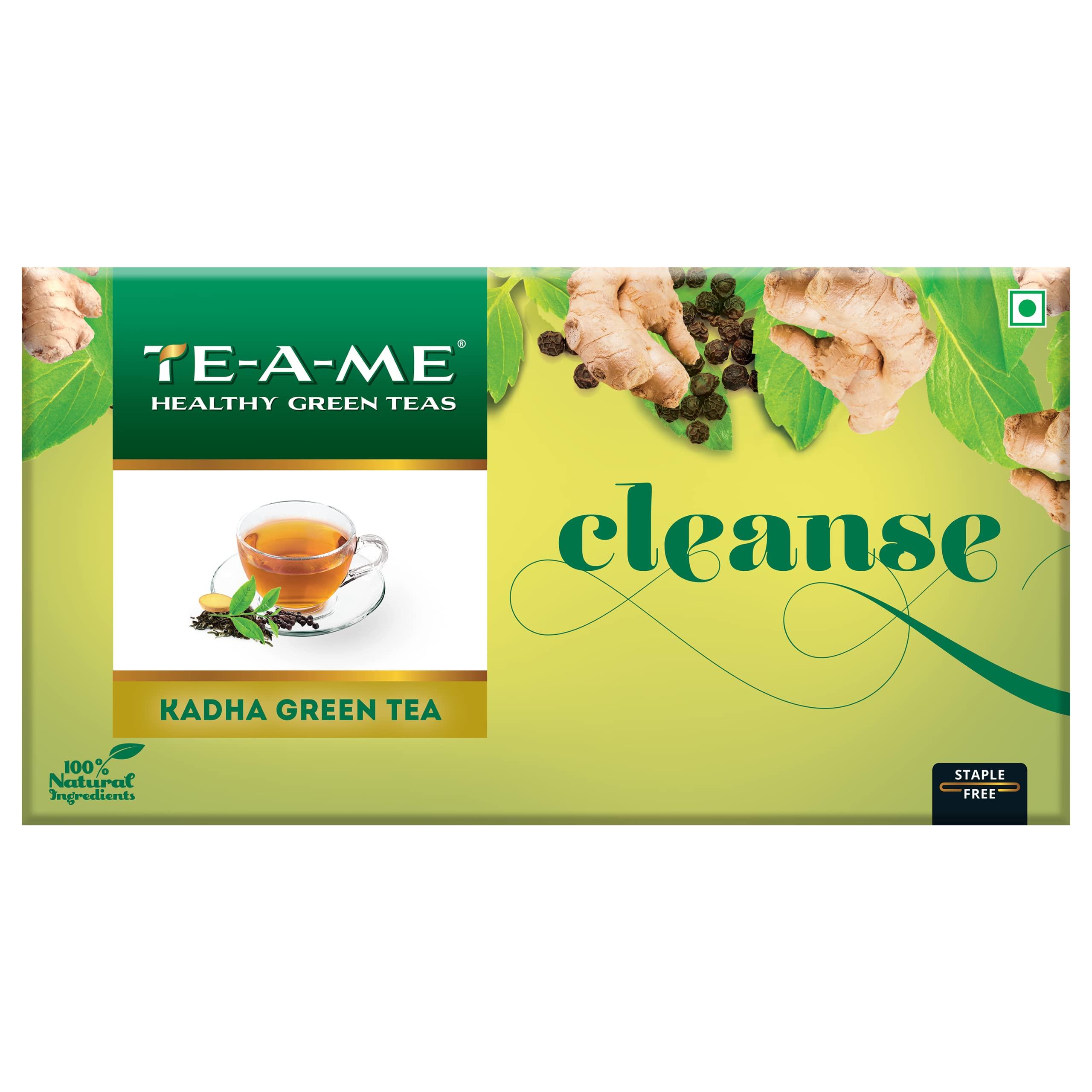 TE-A-ME TE-A-ME Detox Kadha Green Tea Bags 25 pcs | Green Tea | Green Tea Bags