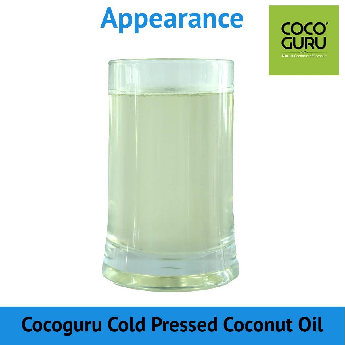 Cocoguru Cocoguru Cold Pressed Coconut Oil - Pouch 1 Litre