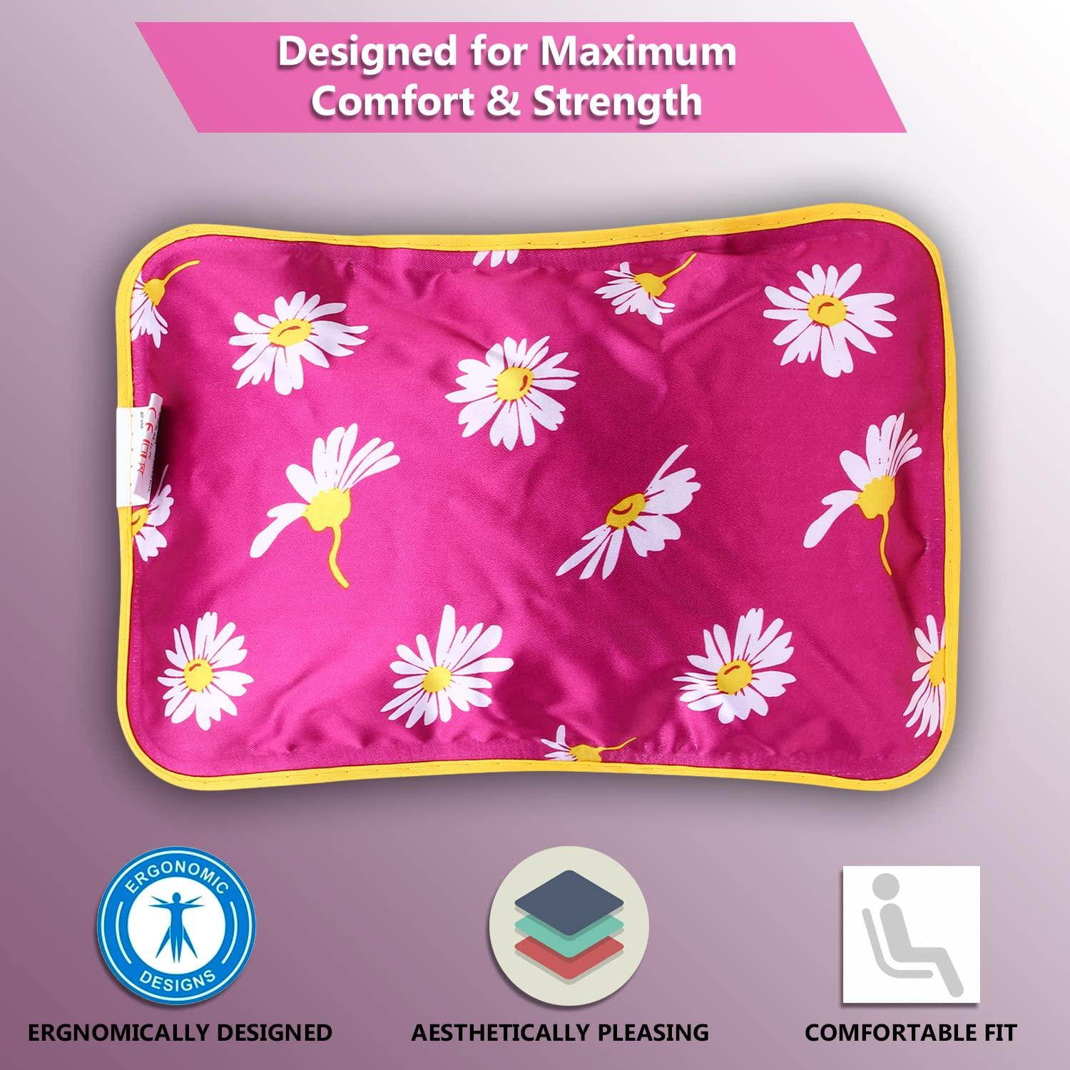 ORANCLE CARE ORANCLE CARE Heat Therapy Heating Gel Bag, Hot Water Bags for Pain Relief, Heating Pad - Heat Pouch Water Bottle Bag, Electric Hot Water Bag, Heating Pad with For Pain Relief (Color May Vary)