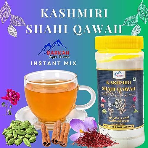 Barkah BARKAH Kashmiri Shahi Kahwa - Kashmiri Qawah - Premium Kashmiri Shahi Qawha - Kashmiri Kahwa 100 grams