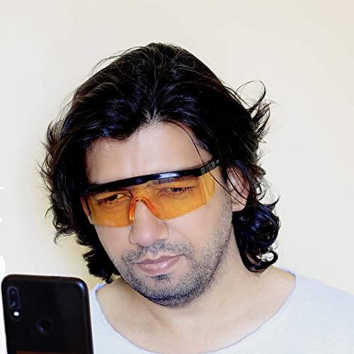 ZEBRIANA ZEBRIANA Retinoshield - Anti Blue Light Computer Safety Glasses (Amber Lens)