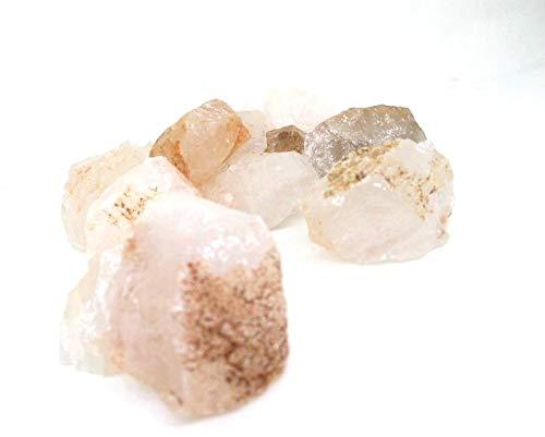 Jet International Crystal Jet Crystal Quartz Rough Tumbled Stone 1/2 lb or 225 grams A++ Approx. 1 inch - 1.5 inch High Grade Natural Gemstone Healing Metaphysical Jet International Crystal IMAGE IS JUST A REFERENCE