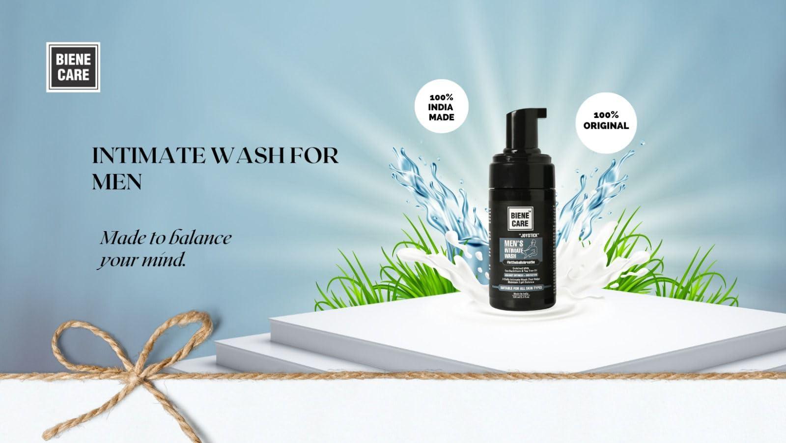 BIENE CARE BIENE CARE Intimate Combo pack for Mens daily use | No itching , no dryness | all day fresh in intimate areas - 250 gm