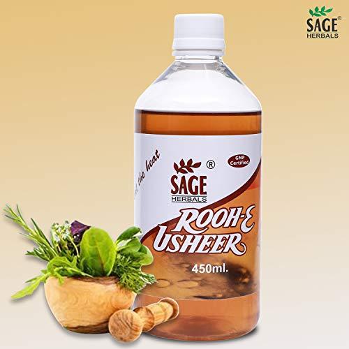 Sage Herbals Sage Herbals Rooh E Usheer Tonic, Khas Root Syrup for Glowing and Blemish free Skin, Refreshing Drink For Summer 450 ml