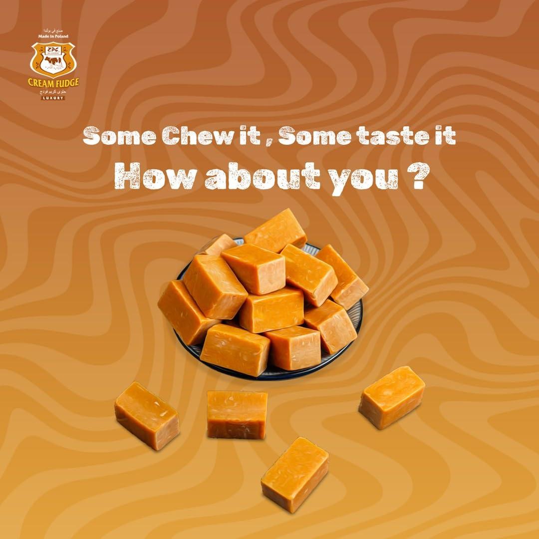 Zpc Milanówek Zpc Milanówek Cream Fudge Luxury, 800 g (Product of Poland)