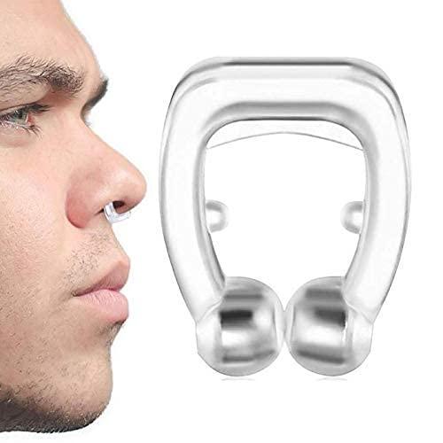 Ronest Ronest Silicone Magnetic Anti Snore Unisex Nose Clip Snoring Stopper For Men, Women - Pack of 1by The hevin store