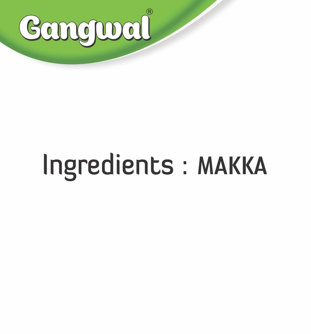 Gangwal Gangwal Makka Atta - 1kg (Pack of 2) Maize Flour | Makki Atta | Makke ka Atta 1kg Corn Flour